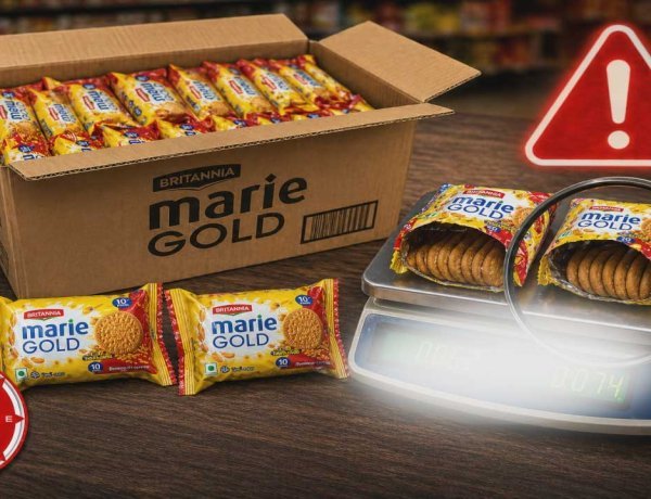 एक ही पैकेट, अलग-अलग सच्चाई! — सूरत में बिस्कुट के वजन और संख्या में गड़बड़ी से उठा बड़ा सवाल