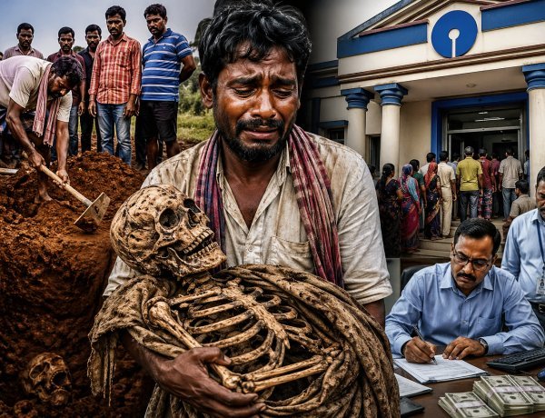 कब्र से बैंक तक: बहन का कंकाल लेकर पहुंचे भाई की पुकार ने खोली सिस्टम की सुस्ती की पोल