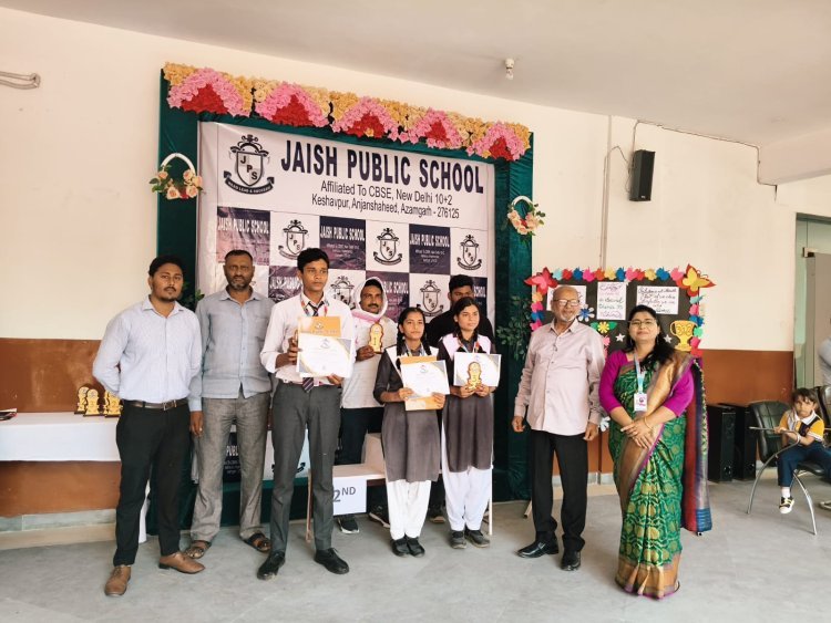 मेहनत की चमक से रोशन हुआ मंच: जैश पब्लिक स्कूल में परिणाम वितरण समारोह बना सफलता का उत्सव
