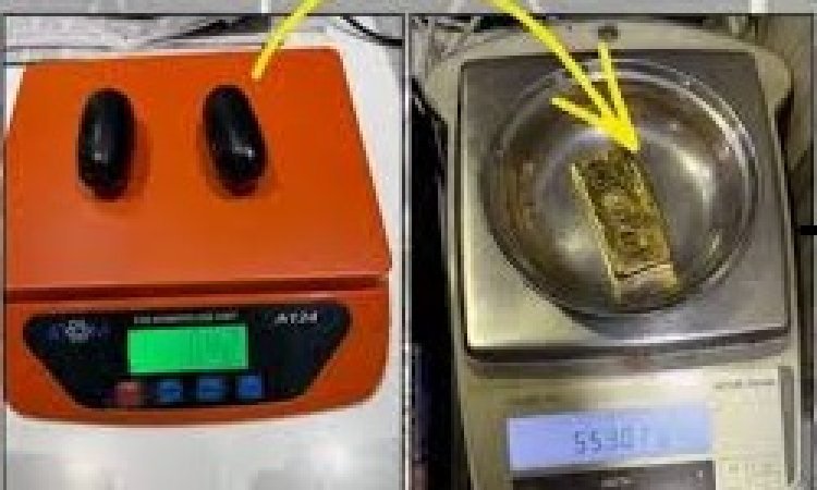 एयरपोर्ट पर हाईटेक तस्करी का खुलासा: महिला के शरीर में छिपा 83 लाख का सोना बरामद