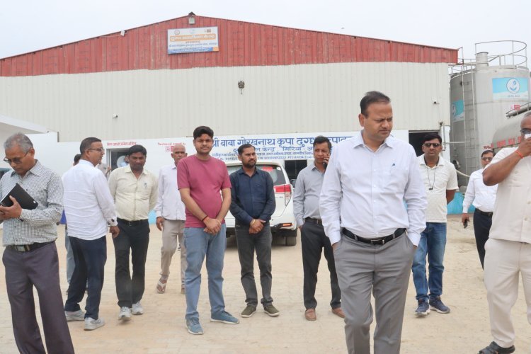 आजमगढ़ में VVIP आगमन की तैयारी तेज — डीएम ने खुद संभाली कमान, दुग्ध केंद्र लोकार्पण से पहले हाई अलर्ट!