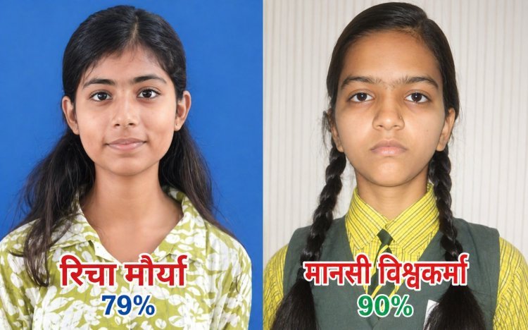 ग्राम सभा नेवास की बेटियों ने बढ़ाया मान, हाईस्कूल में शानदार प्रदर्शन