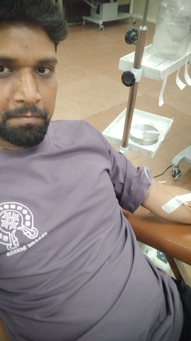 शीर्षक: रक्तदान से बची महिला की जान, सी स्काई फाउंडेशन की पहल सराहनीय