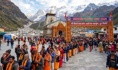 देवभूमि में आस्था का सैलाब: चारधाम यात्रा 2026 में टूटा रिकॉर्ड, केदारघाटी में उमड़ा श्रद्धालुओं का जनसागर