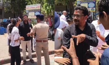 आस्था बनाम नियम: NEET सेंटर पर कंठी को लेकर बवाल, बेटी की आंखों में आंसू—पिता का फूटा गुस्सा, सूरत से वायरल हुआ संवेदनशील वीडियो