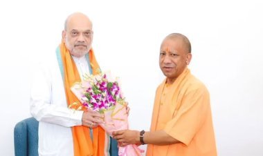 योगी सरकार में बड़ा प्रशासनिक मंथन: अमित शाह और नवीन जिंदल से मुलाकात के बाद आज हो सकता है विभागों का बंटवारा