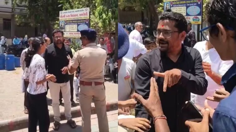 आस्था बनाम नियम: NEET सेंटर पर कंठी को लेकर बवाल, बेटी की आंखों में आंसू—पिता का फूटा गुस्सा, सूरत से वायरल हुआ संवेदनशील वीडियो