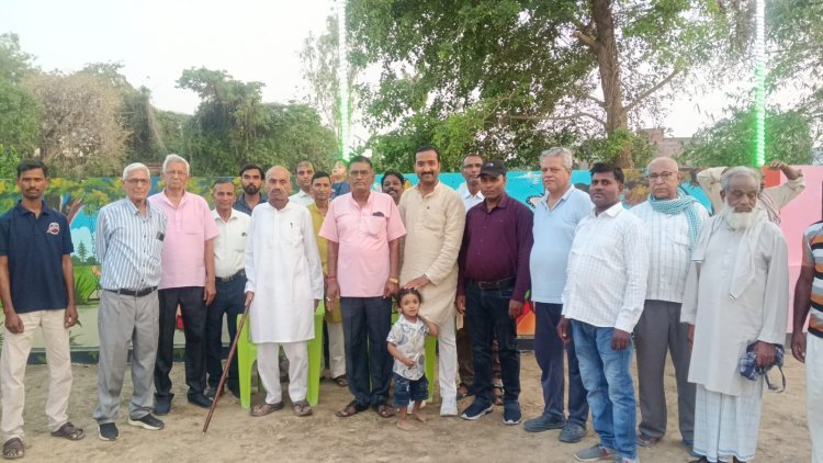अब गांव भी रहेगा फिट और हिट” : करवल उर्फ मझगाँवा में ओपन जिम पार्क और बच्चों के झूलों का भव्य शुभारम्भ, ग्रामीणों में उत्साह की लहर