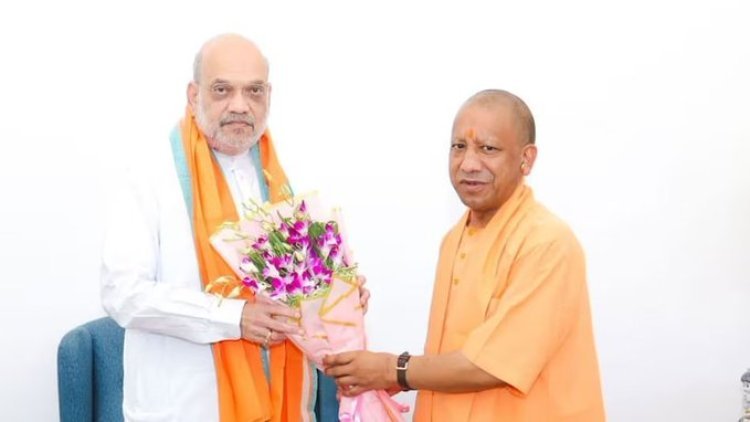 योगी सरकार में बड़ा प्रशासनिक मंथन: अमित शाह और नवीन जिंदल से मुलाकात के बाद आज हो सकता है विभागों का बंटवारा