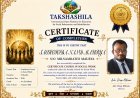 सामाजिक सेवा के क्षेत्र में सच्चिदानंद मौर्य ने हासिल की बड़ी उपलब्धि, सोशल वर्क प्रमाणपत्र से हुए सम्मानित