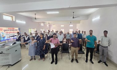 हर बूंद अमृत, हर नागरिक की जिम्मेदारी: भूजल सप्ताह के समापन पर आजमगढ़ में जल संरक्षण का गूंजा संकल्प