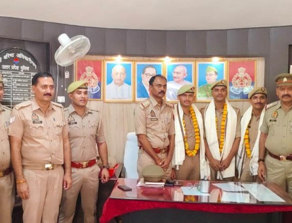 आजमगढ़ पुलिस का बढ़ा मान: थाना मुबारकपुर के 3 आरक्षियों ने SI भर्ती परीक्षा में हासिल की सफलता