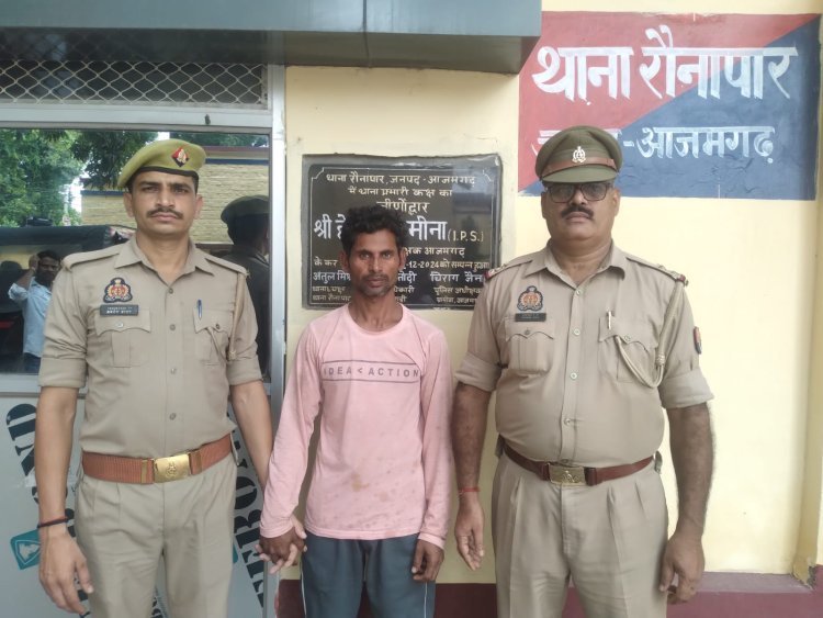 रौनापार पुलिस की बड़ी कार्रवाई: अवैध तमंचा और जिंदा कारतूस के साथ शातिर अभियुक्त गिरफ्तार
