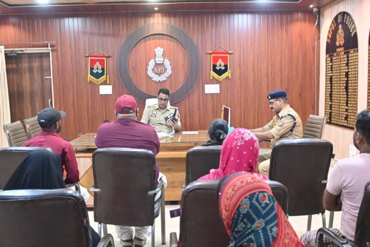 'जनता की हर शिकायत पर होगी सख्त कार्रवाई' — एसएसपी डॉ. अनिल कुमार ने जनसुनवाई में सुनी फरियादियों की समस्याएं, निष्पक्ष व समयबद्ध निस्तारण के दिए निर्देश