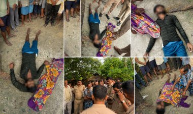 आजमगढ़ में पेड़ से लटका मिला युवक का शव, इलाके में मचा हड़कंप: घर से निकला प्रदीप फिर नहीं लौटा, संदिग्ध हालात में मौत से उठे कई सवाल