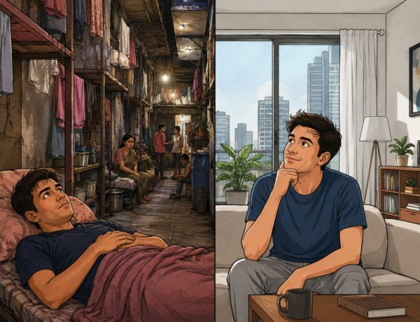 मुंबई की चॉल में सिर्फ एक रात बिताई, तो बदल गई जिंदगी को देखने की नजर—शख्स बोला, ‘अब शिकायत नहीं’