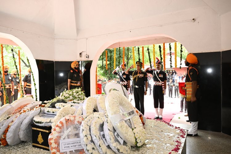 देश ने खोया एक महान योद्धा, भारतीय सेना ने नम आंखों से दी पूर्व थल सेनाध्यक्ष जनरल वी.एन. शर्मा को अंतिम विदाई