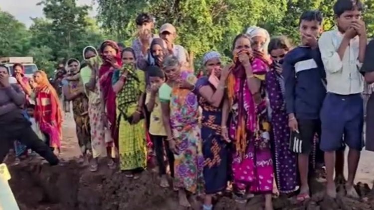 नल-जल योजना की खुदाई बनी मौत का गड्ढा: JCB से मिट्टी भरते समय दबा मजदूर, चार दिन बाद बरामद हुआ रामदेव का शव