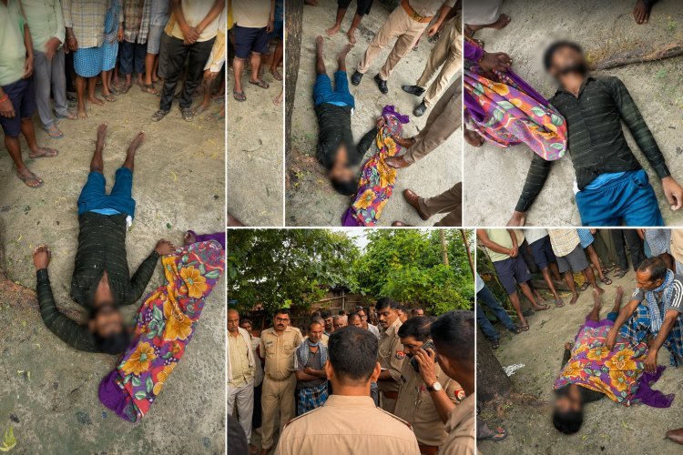 आजमगढ़ में पेड़ से लटका मिला युवक का शव, इलाके में मचा हड़कंप: घर से निकला प्रदीप फिर नहीं लौटा, संदिग्ध हालात में मौत से उठे कई सवाल