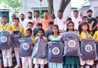 पांच वर्षों से बच्चों की शिक्षा संवार रहे अजय शर्मा, जयंतीपुर विद्यालय में ड्रेस-बैग व शैक्षिक सामग्री का वितरण