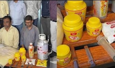 गिर गाय के शुद्ध घी के नाम पर कथित मिलावट का कारोबार! जूनागढ़ में छापा, 300 से ज्यादा डिब्बे बरामद